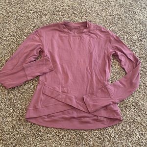 pretty purple long sleeve lulu top